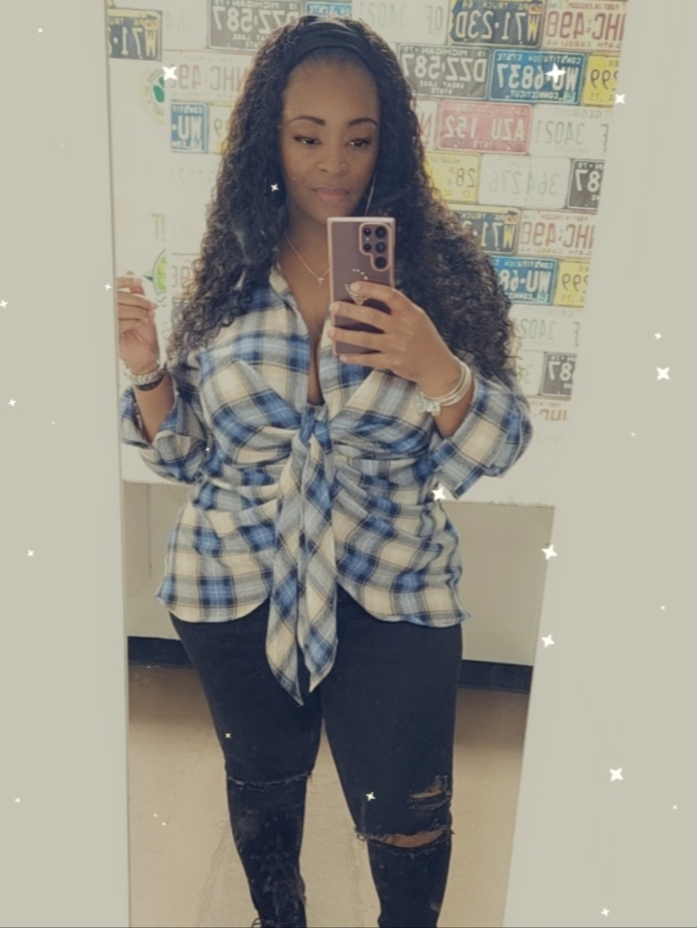 Fashion Nova Collared Blouse